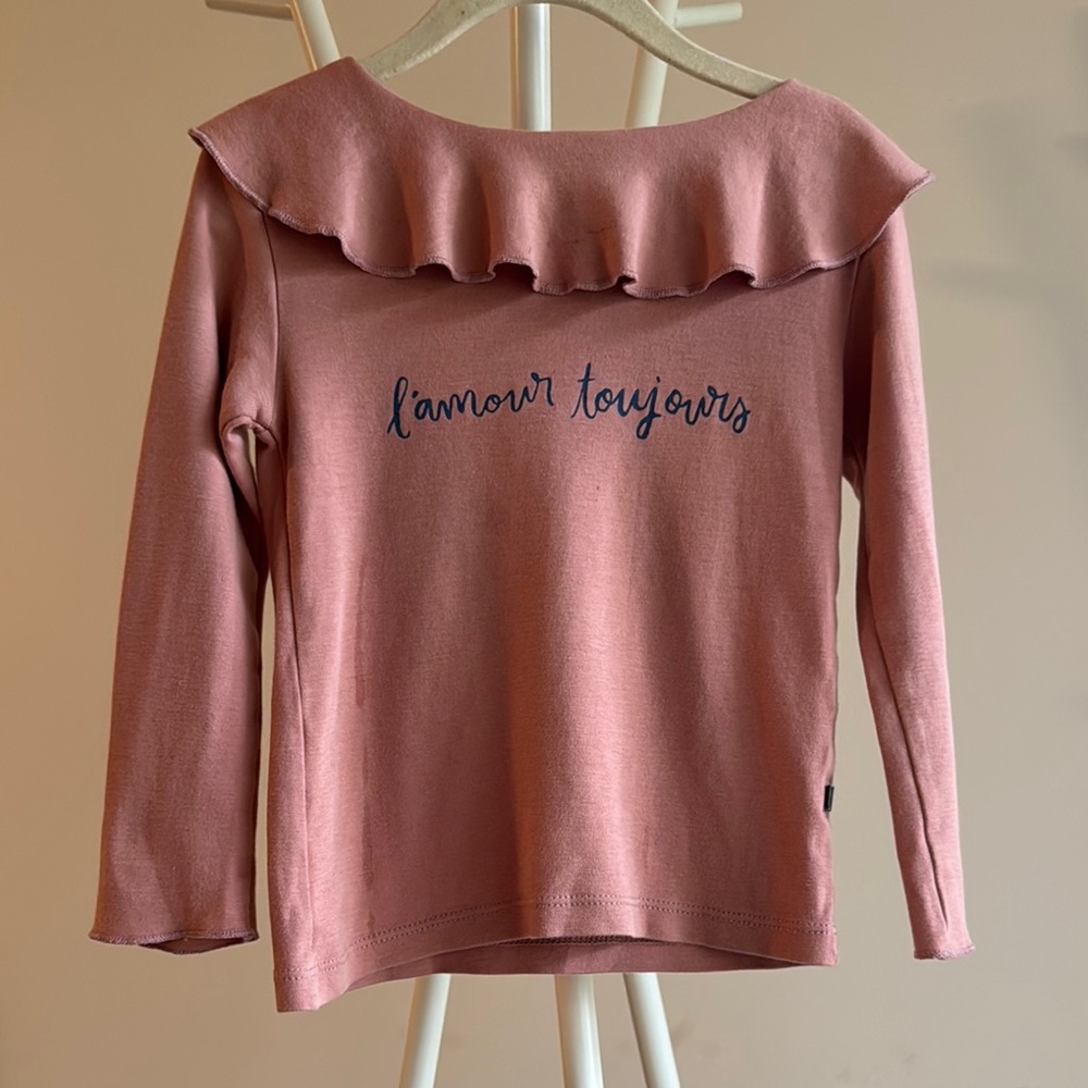 Ouef Ruffle Collar Top - Picture 5 of 12